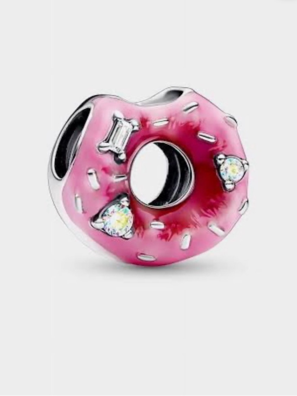 Pandora Sparkling Sprinkled Donut Charm